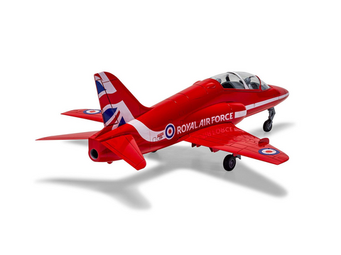 Airfix Red Arrows BAe Hawk 1/72 dovanų rinkinys su dažais ir klijais