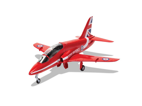 Airfix Red Arrows BAe Hawk 1/72 dovanų rinkinys su dažais ir klijais