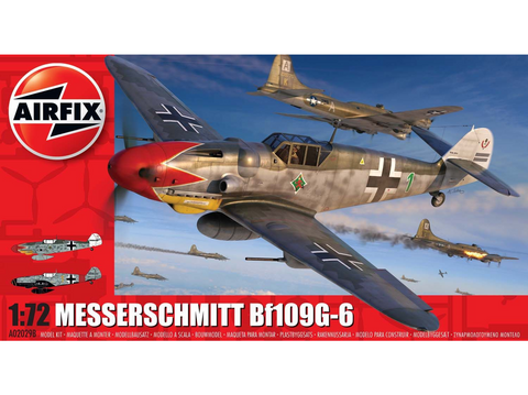 Airfix Messerschmitt Bf 109G-6 1:72 plastikinis surenkamas lėktuvas