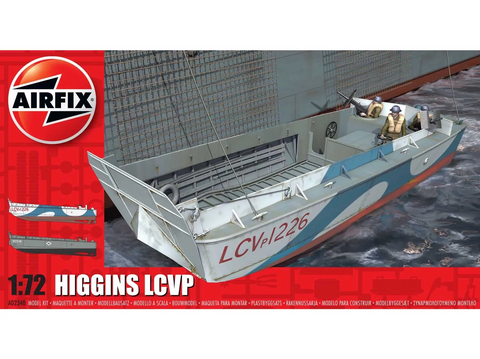 Airfix Higgins LCVP 1/72 plastikinis desanto laivo modelis