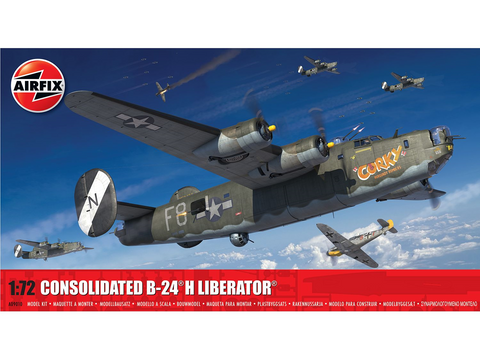 Airfix B-24H Liberator 1:72 plastikinis surenkamas lėktuvo modelis
