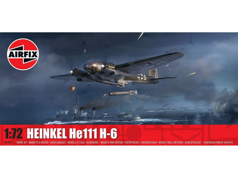 Airfix Heinkel He 111 H-6 1/72 plastikinis bombonešio modelis