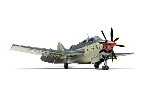Airfix Fairey Gannet XA454 COD.4 1/48 plastikinis lėktuvo modelis A11009