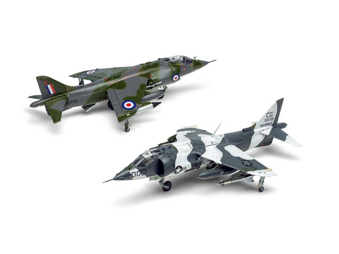 Airfix Hawker Siddeley Harrier GR.1/AV-8A 1/72 lėktuvo modelis A04057A