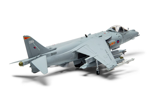 Airfix BAE Harrier GR.9A 1/72 dovanų rinkinys su dažais ir klijais
