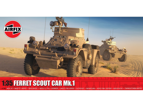 Airfix Ferret Scout Car Mk.1 1/35 plastikinis modelis A1386