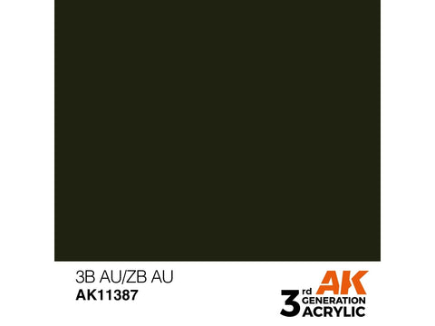 AK Interactive 3B AU/ZB AU AFV akriliniai dažai 3 kartos, 17 ml