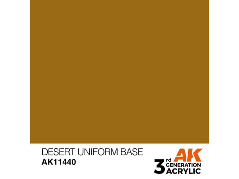 AK Interactive Desert Uniform Base akriliniai dažai figūrėlėms 17ml