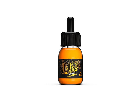 AK Interactive The Inks akrilinių dažų rinkinys Radiance & Fire, 3x30 ml