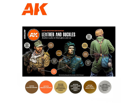 AK Interactive 3Gen akrilinių dažų rinkinys odai ir sagtims, AK11620