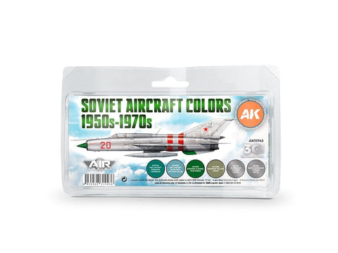 AK Interactive akriliniai dažai: Sovietų lėktuvų spalvos 1950–1970, AK11743