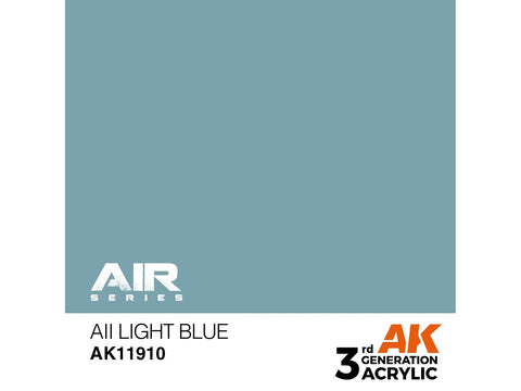 AK Interactive AII Light Blue akriliniai dažai lėktuvams 17 ml