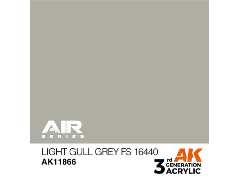 AK Interactive AIR akriliniai dažai Light Gull Grey FS16440 17ml