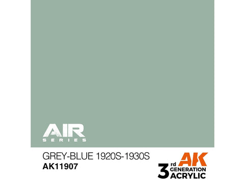 AK Interactive AIR pilkai mėlyni akriliniai lėktuvų dažai 17ml AK11907