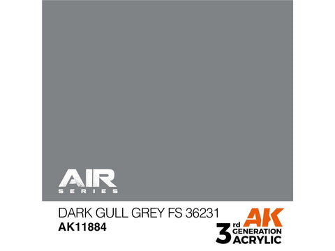 AK Interactive Dark Gull Grey FS36231 akriliniai AIR dažai 17 ml