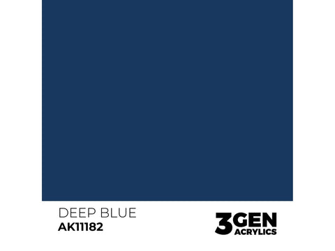 AK Interactive Deep Blue 3rd Gen akriliniai dažai, 17 ml (AK11182)