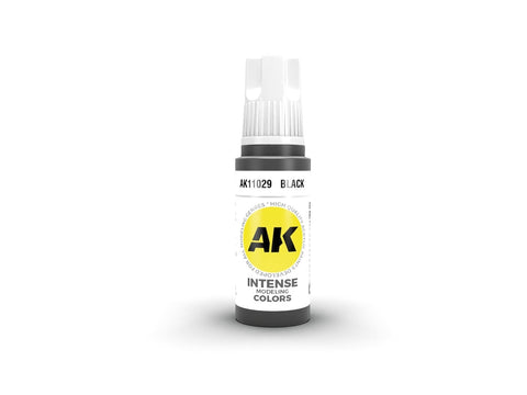 AK Interactive juodi 3rd Gen akriliniai dažai 17 ml AK11029