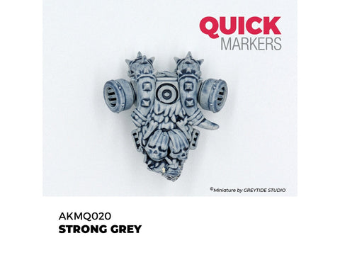 AK Interactive QUICK MARKER Strong Grey žymeklis miniatiūroms