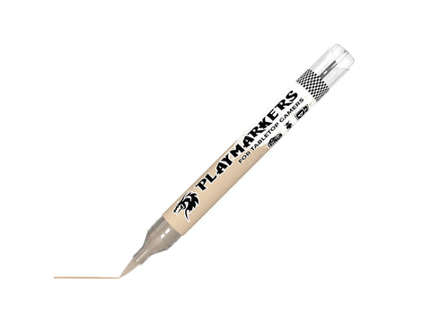AK Interactive Playmarker akrilinis žymeklis DARK SKIN, teptuko galiukas