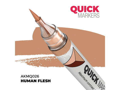 AK Interactive HUMAN FLESH greitas dažymo žymeklis miniatiūroms