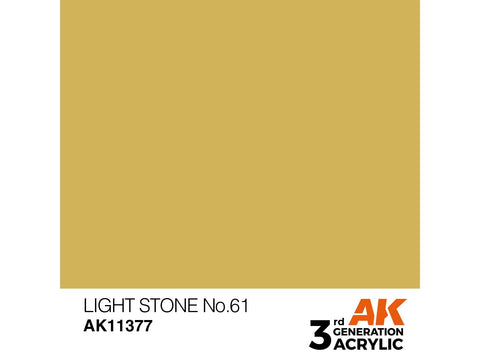 AK Interactive AFV akriliniai dažai Light Stone 61, 17 ml