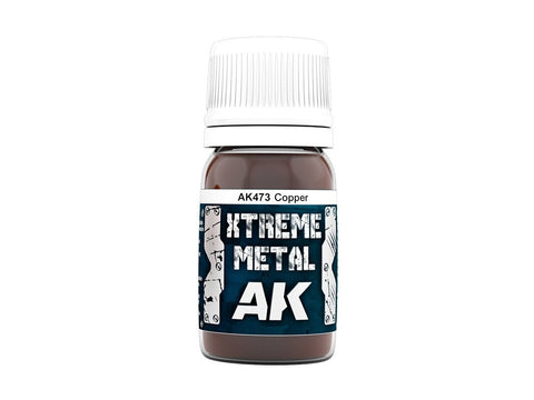 AK Interactive Copper Xtreme Metal emaliniai metaliniai dažai 30 ml