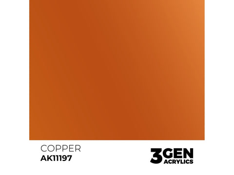 AK Interactive Copper akriliniai dažai 3rd Gen, 17 ml (AK11197)
