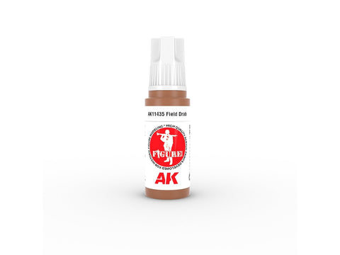AK Interactive Field Drab figūrėlių akriliniai dažai 17ml