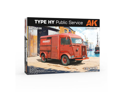 Citroen Type HY viešųjų tarnybų mikroautobusas modelis 1/35