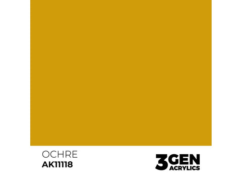 AK Interactive Ocher 3rd Gen akriliniai dažai 17 ml AK11118
