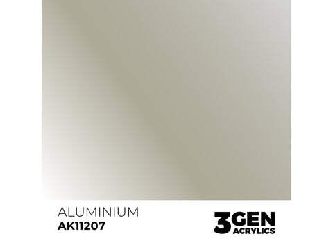 AK Interactive 3rd Gen akriliniai dažai Aluminium, 17 ml