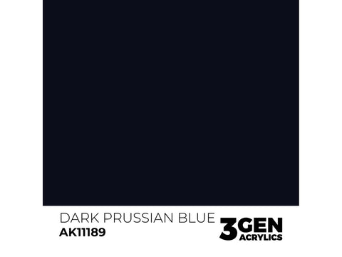 AK Interactive Dark Prussian Blue 3rd Gen akriliniai dažai 17 ml