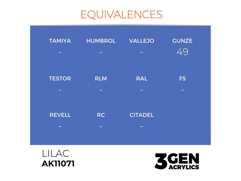 AK Interactive Lilac akriliniai dažai 17 ml, 3rd Gen AK11071