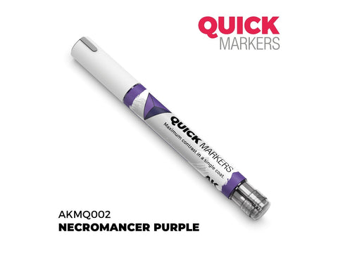 AK Interactive Quick Marker Necromancer Purple miniatiūrų žymeklis
