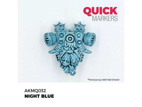 AK Interactive QUICK MARKER Night Blue žymeklis miniatiūroms