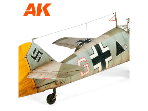 AK Interactive elastinga takelažo gija SUPER THIN 70D, AK9136