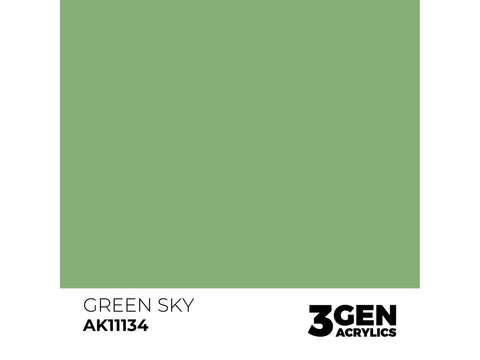 AK Interactive Green Sky 3rd Gen akriliniai dažai 17 ml AK11134