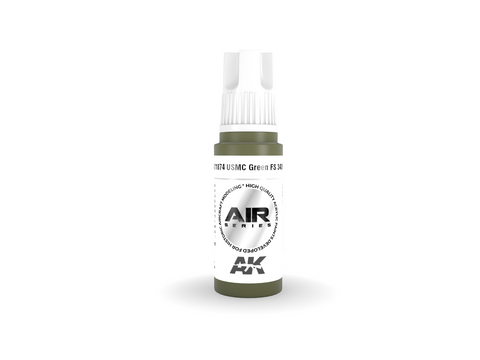 AK Interactive USMC Green FS34095 akriliniai dažai aerografui 17 ml
