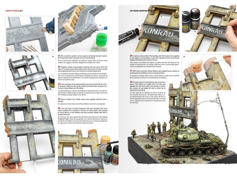 AK Interactive „Sovietai Berlyne“ dioramų knyga (anglų / ispanų)