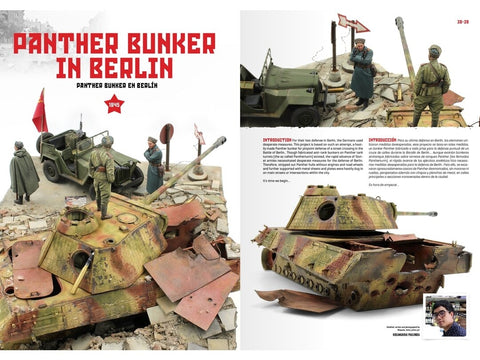 AK Interactive „Sovietai Berlyne“ dioramų knyga (anglų / ispanų)