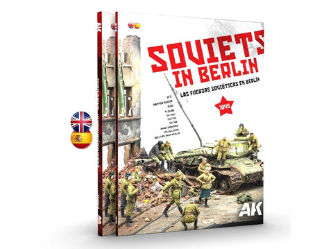 AK Interactive „Sovietai Berlyne“ dioramų knyga (anglų / ispanų)