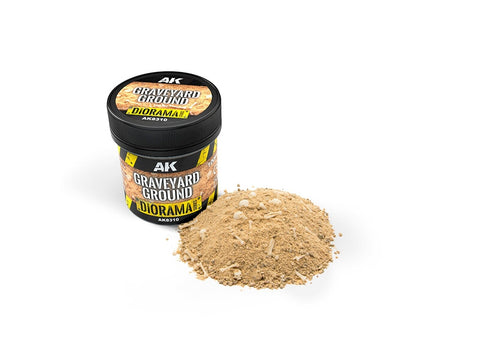 AK Interactive Graveyard Ground kapinių gruntas dioramoms 100ml