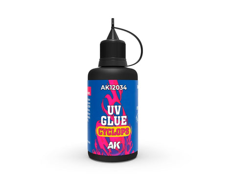 UV kietėjantys klijai modeliavimui Cyclops 30 ml (reikia UV šviesos)
