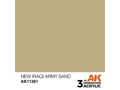 AK Interactive Irako armijos smėlio akriliniai dažai AFV 17ml