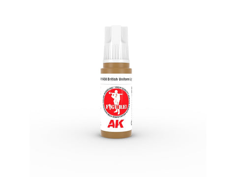 AK Interactive akriliniai dažai figūrėlėms British Uniform Lights 17ml