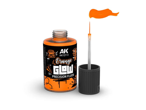 AK Interactive Orange Glow fluorescenciniai emalio dažai, 30 ml AK12113