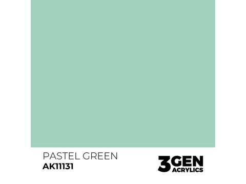 AK Interactive Pastel Green akriliniai dažai 3 kartos, 17 ml