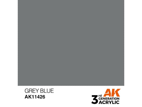 AK Interactive Grey Blue figūrėlių akriliniai dažai 17ml AK11426