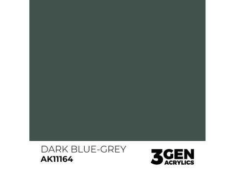AK Interactive 3rd Gen akriliniai dažai Dark Blue Grey 17ml AK11164