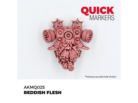 AK Interactive QUICK Marker Reddish Flesh žymeklis miniatiūroms